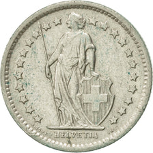 Munten, Zwitserland, 1/2 Franc, 1965, Bern, ZF+, Zilver, KM:23