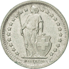 Switzerland, 1/2 Franc, 1966, Bern, AU(50-53), Silver, KM:23