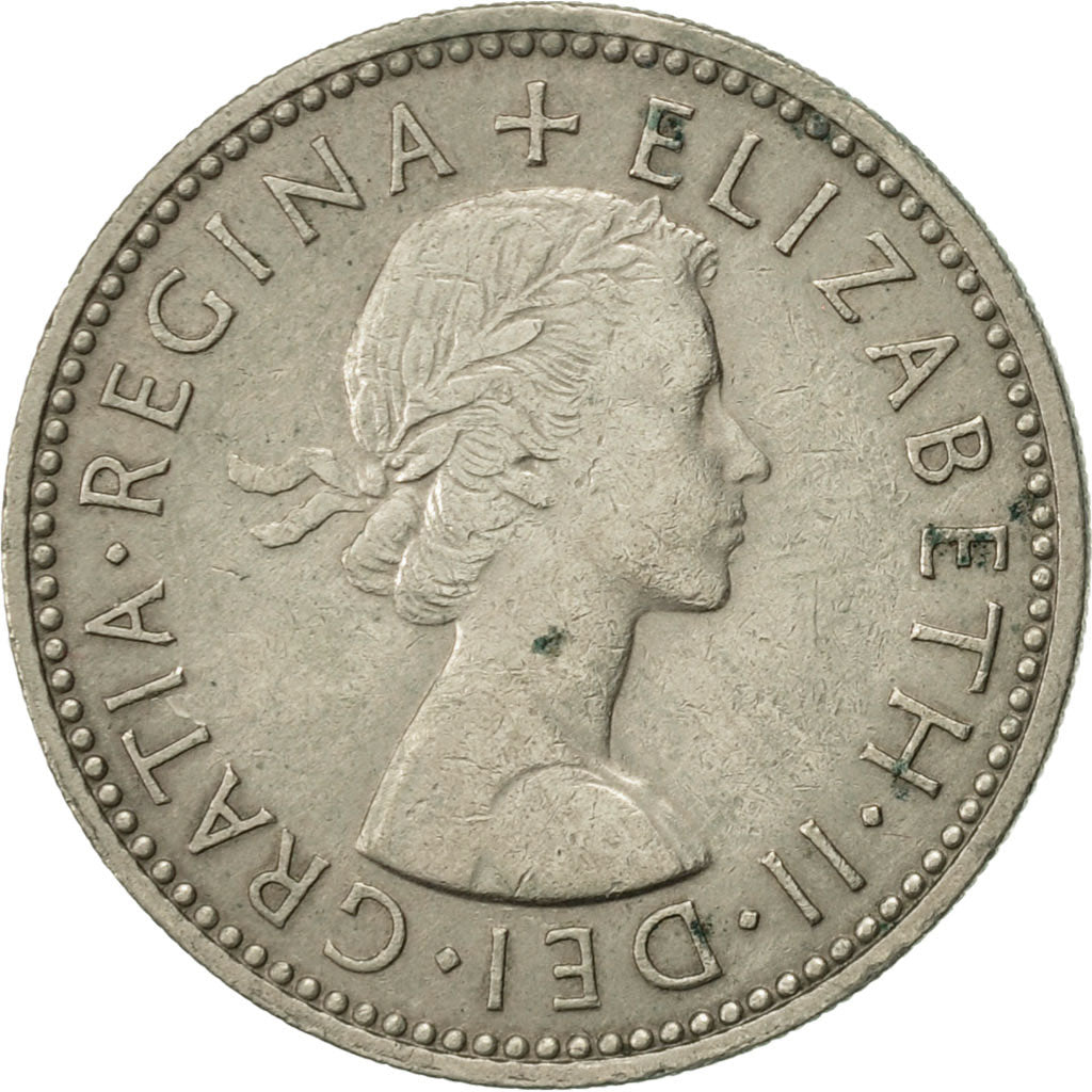 Moneta, Gran Bretagna, Elizabeth II, Shilling, 1960, BB, Rame-nichel, KM:904
