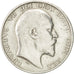 Gran Bretaña, Edward VII, Shilling, 1908, BC+, Plata, KM:800