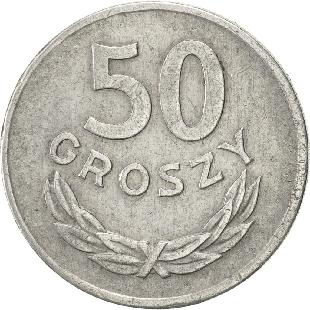 Monnaie, Pologne, 50 Groszy, 1974, Warsaw, TTB+, Aluminium, KM:48.1