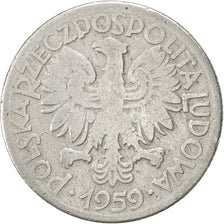 Munten, Polen, 2 Zlote, 1959, Warsaw, FR, Aluminium, KM:46