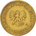 Coin, Poland, 5 Zlotych, 1983, Warsaw, EF(40-45), Brass, KM:81.1