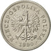 Polen, 50 Groszy, 1990, Warsaw, VZ, Copper-nickel, KM:281