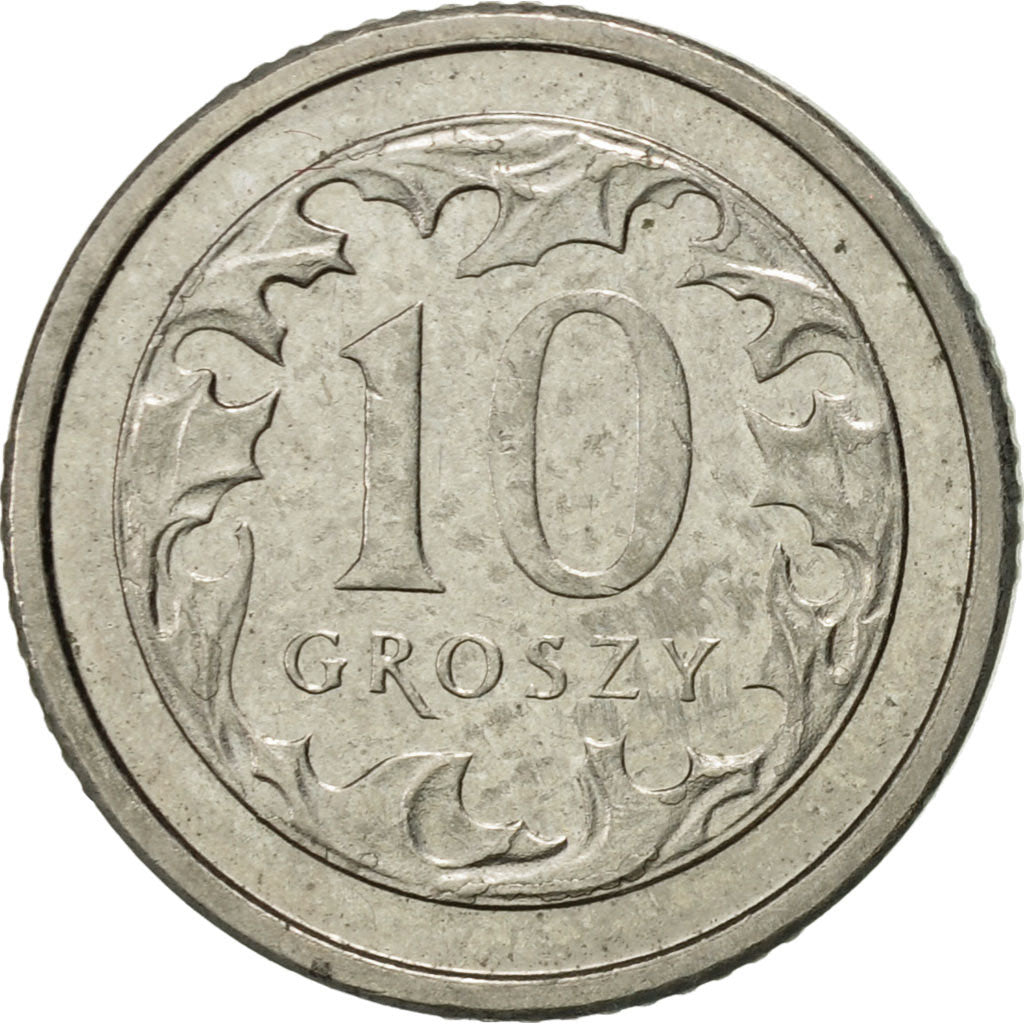 Monnaie, Pologne, 10 Groszy, 2005, Warsaw, SUP, Copper-nickel, KM:279