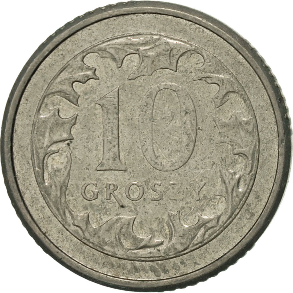 Monnaie, Pologne, 10 Groszy, 1992, Warsaw, SUP, Copper-nickel, KM:279