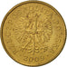 Coin, Poland, 5 Groszy, 2009, Warsaw, AU(50-53), Brass, KM:278