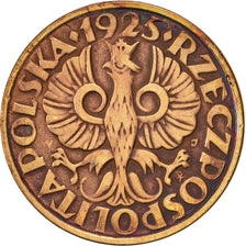 Pologne, 2 Grosze, 1925, Warsaw, TTB, Bronze, KM:9a