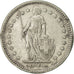 Munten, Zwitserland, 2 Francs, 1906, Bern, ZF, Zilver, KM:21