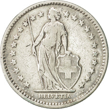 Coin, Switzerland, 2 Francs, 1913, Bern, EF(40-45), Silver, KM:21
