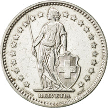 Coin, Switzerland, 2 Francs, 1920, Bern, AU(50-53), Silver, KM:21