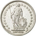 Coin, Switzerland, 2 Francs, 1920, Bern, AU(50-53), Silver, KM:21