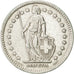 Coin, Switzerland, 2 Francs, 1945, Bern, AU(50-53), Silver, KM:21