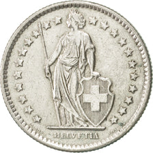 Coin, Switzerland, 2 Francs, 1960, Bern, AU(50-53), Silver, KM:21