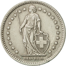 Coin, Switzerland, 2 Francs, 1963, Bern, AU(50-53), Silver, KM:21