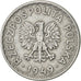 Munten, Polen, Zloty, 1949, Warsaw, ZF+, Aluminium, KM:45a