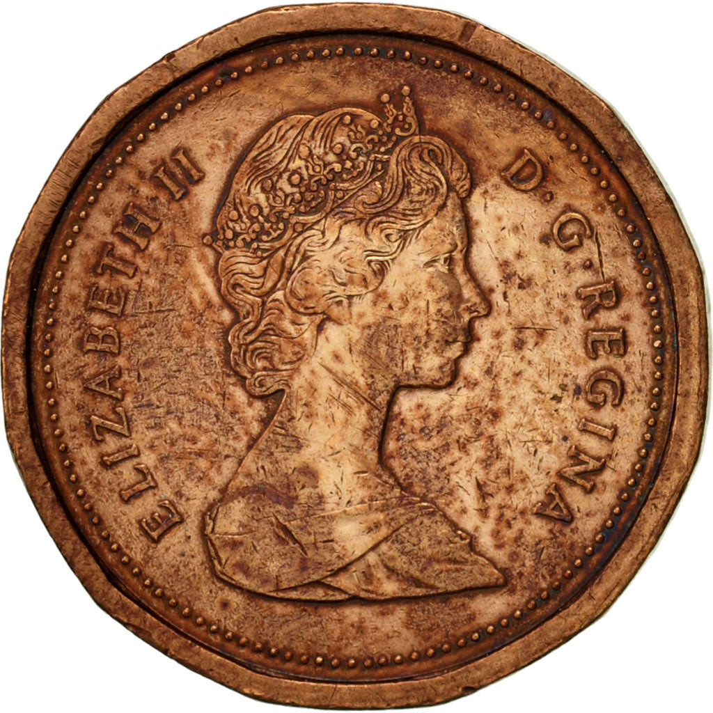 Coin, Canada, Elizabeth II, Cent, 1984, Royal Canadian Mint, Ottawa, EF(40-45)