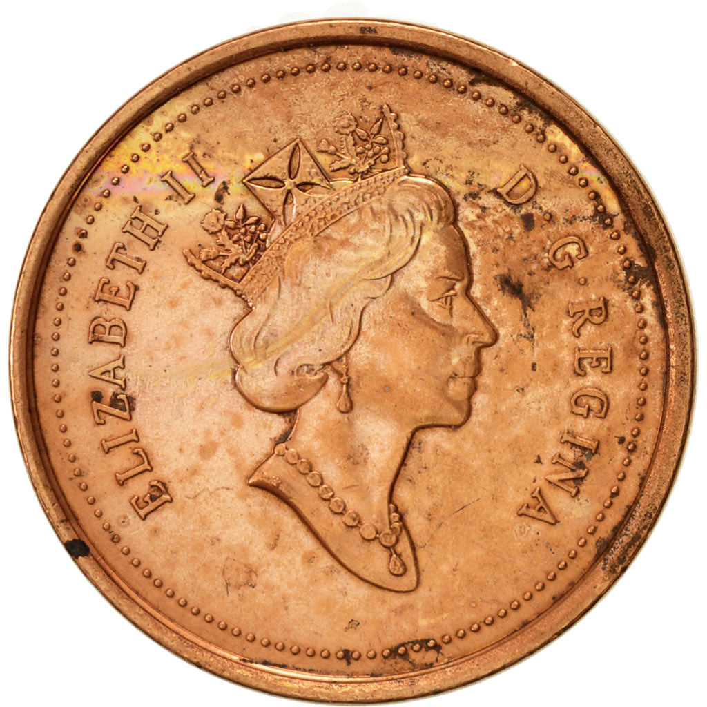 Coin, Canada, Elizabeth II, Cent, 2001, Royal Canadian Mint, Ottawa, AU(50-53)