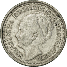 Coin, Netherlands, Wilhelmina I, 10 Cents, 1935, AU(50-53), Silver, KM:163