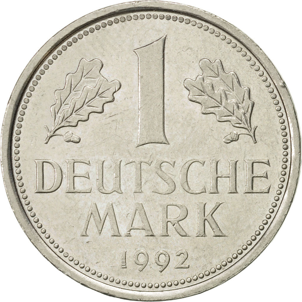 Moneta, GERMANIA - REPUBBLICA FEDERALE, Mark, 1992, Stuttgart, SPL-