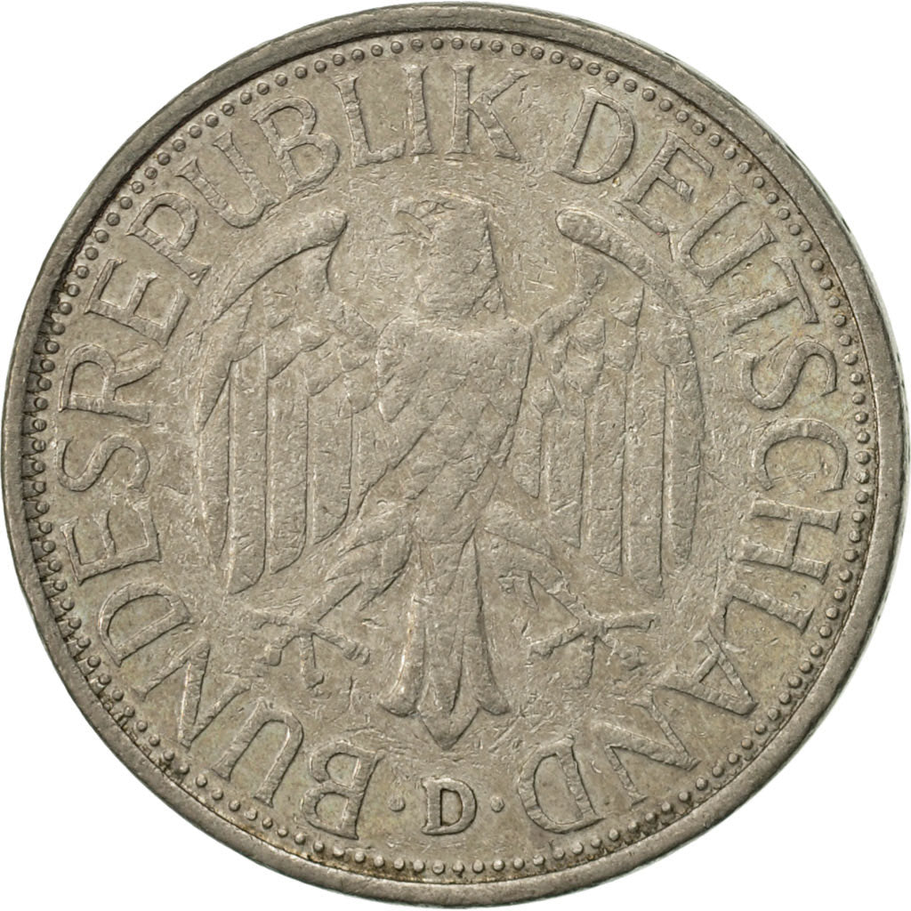 Munten, Federale Duitse Republiek, Mark, 1986, Munich, ZF, Copper-nickel, KM:110