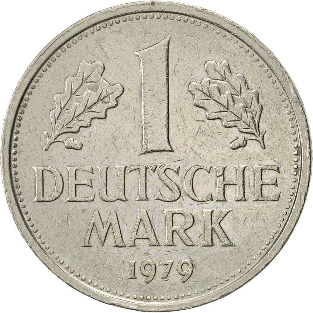 Coin, GERMANY - FEDERAL REPUBLIC, Mark, 1979, Hambourg, AU(55-58)