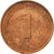 Munten, Federale Duitse Republiek, Pfennig, 1971, Karlsruhe, ZF, Copper Plated