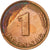 Coin, GERMANY - FEDERAL REPUBLIC, Pfennig, 1984, Karlsruhe, EF(40-45), Copper