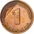 Munten, Federale Duitse Republiek, Pfennig, 1984, Karlsruhe, ZF, Copper Plated