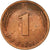 Munten, Federale Duitse Republiek, Pfennig, 1992, Stuttgart, ZF, Copper Plated