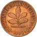 Coin, GERMANY - FEDERAL REPUBLIC, Pfennig, 1995, Berlin, EF(40-45), Copper