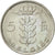Munten, België, 5 Francs, 5 Frank, 1976, ZF, Copper-nickel, KM:135.1