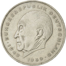 Moneta, GERMANIA - REPUBBLICA FEDERALE, 2 Mark, 1980, Hambourg, BB+, Nichel