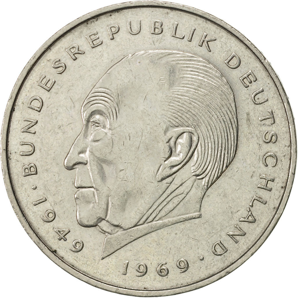 Monnaie, République fédérale allemande, 2 Mark, 1986, Hambourg, TTB+