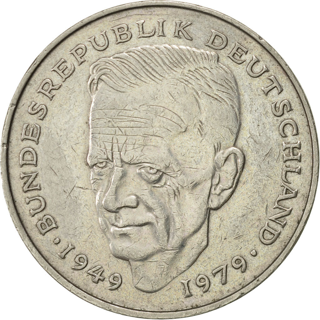 Coin, GERMANY - FEDERAL REPUBLIC, 2 Mark, 1979, Stuttgart, AU(50-53)