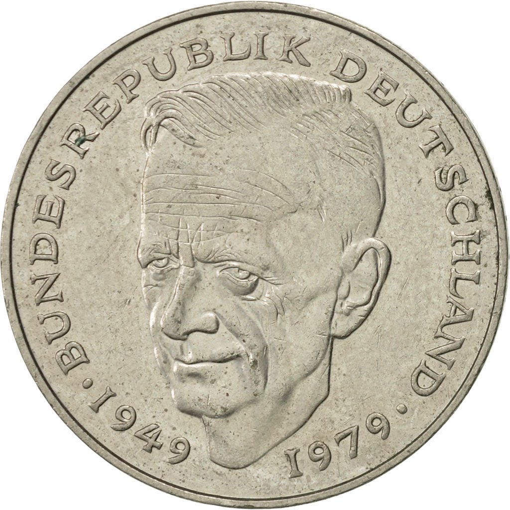 Coin, GERMANY - FEDERAL REPUBLIC, 2 Mark, 1985, Munich, AU(50-53), Copper-Nickel