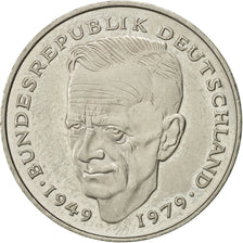 GERMANY - FEDERAL REPUBLIC, 2 Mark, 1988, Stuttgart, AU(50-53), Copper-Nickel