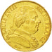 FRANCE, Louis XVIII, 20 Francs, 1814, Paris, KM #706.1, AU(55-58), Gold,...