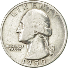 Coin, United States, Washington Quarter, Quarter, 1950, U.S. Mint, Philadelphia