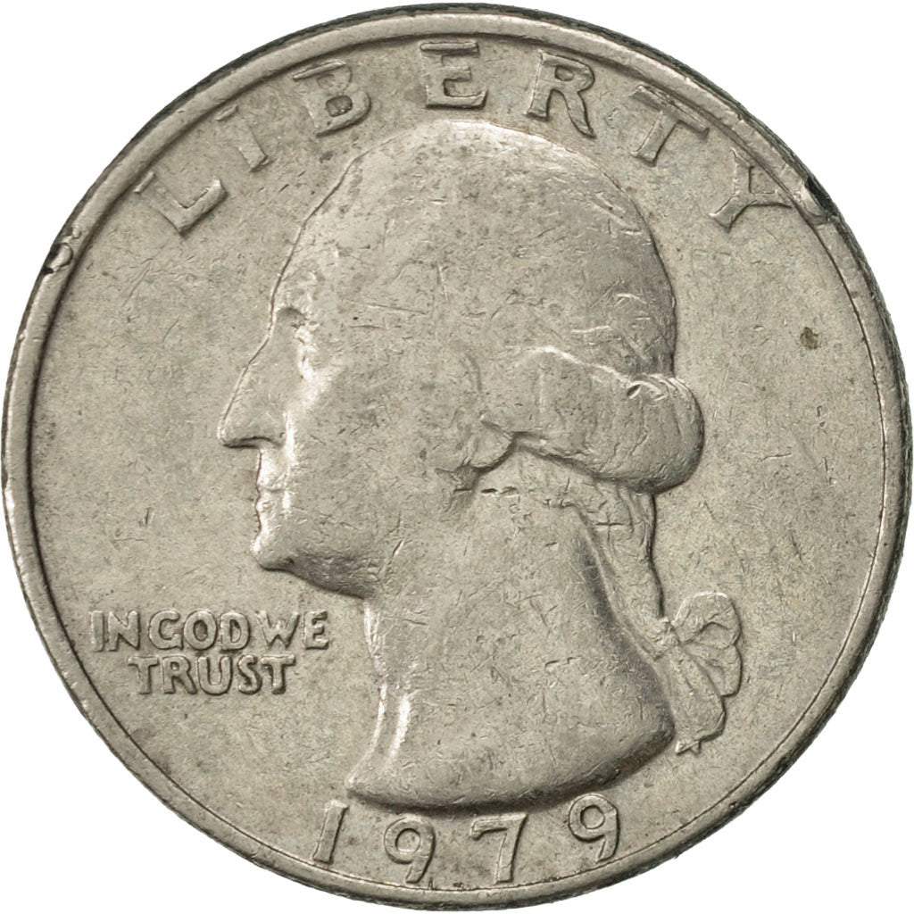 Coin, United States, Washington Quarter, Quarter, 1979, U.S. Mint, Philadelphia
