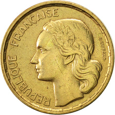 Frankreich, Guiraud, 10 Francs, 1957, Paris, SS+, Aluminum-Bronze, KM:915.1