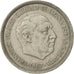 Coin, Spain, Caudillo and regent, 50 Pesetas, 1960, AU(50-53), Copper-nickel