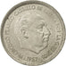Monnaie, Espagne, Caudillo and regent, 50 Pesetas, 1958, TTB+, Copper-nickel