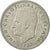 Moneta, Spagna, Juan Carlos I, 5 Pesetas, 1983, BB+, Rame-nichel, KM:823