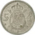 Moneda, España, Juan Carlos I, 5 Pesetas, 1983, MBC+, Cobre - níquel, KM:823