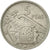Munten, Spanje, Caudillo and regent, 5 Pesetas, 1964, ZF, Copper-nickel, KM:786
