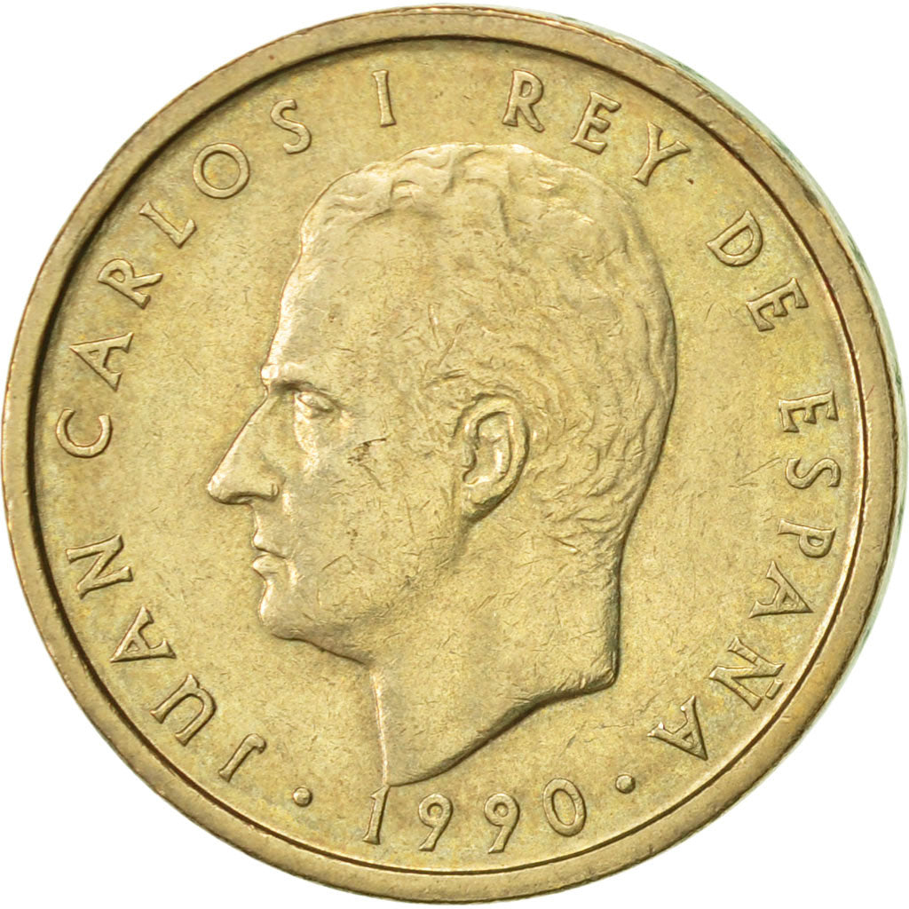 Coin, Spain, Juan Carlos I, 100 Pesetas, 1990, Madrid, AU(55-58)