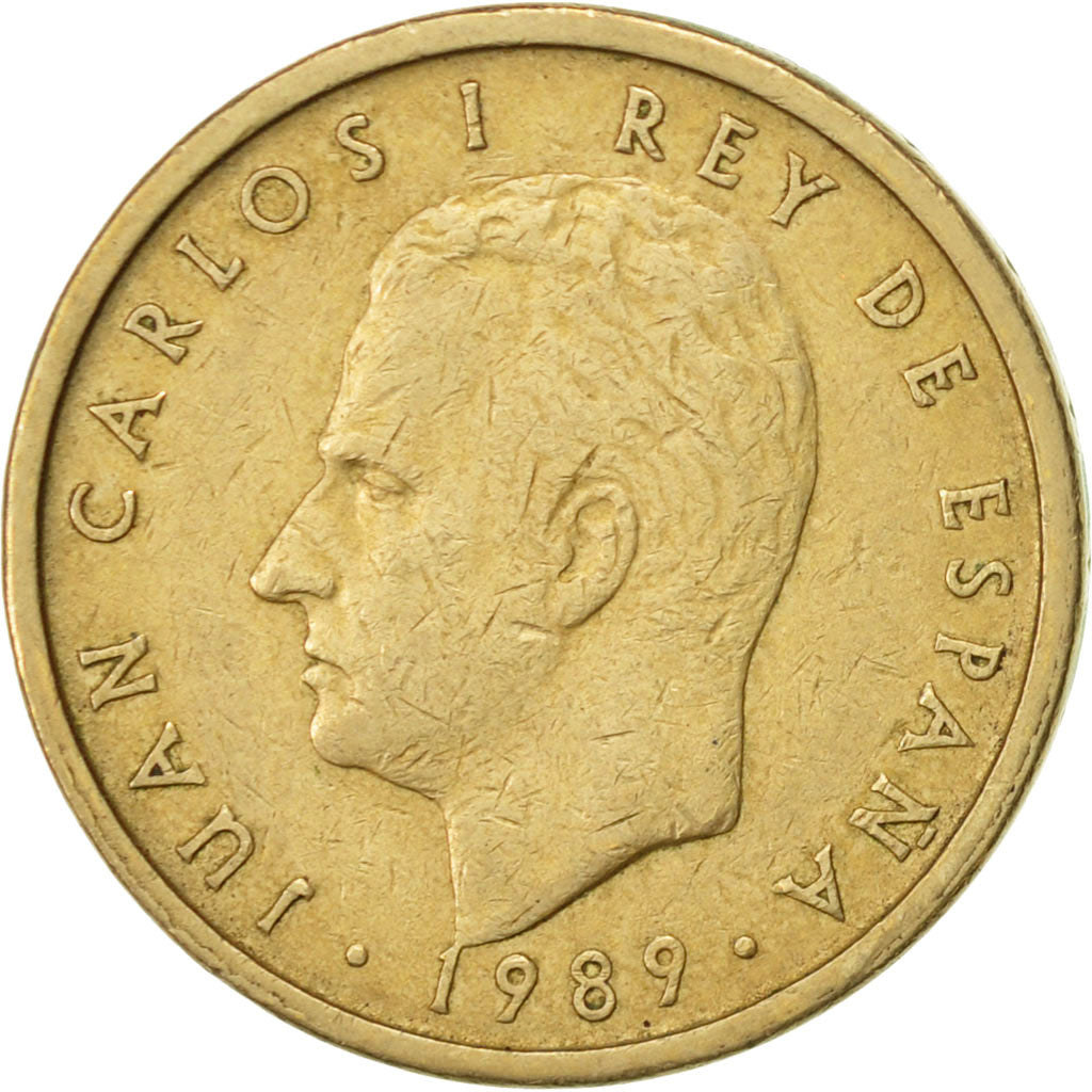 Monnaie, Espagne, Juan Carlos I, 100 Pesetas, 1989, Madrid, TTB