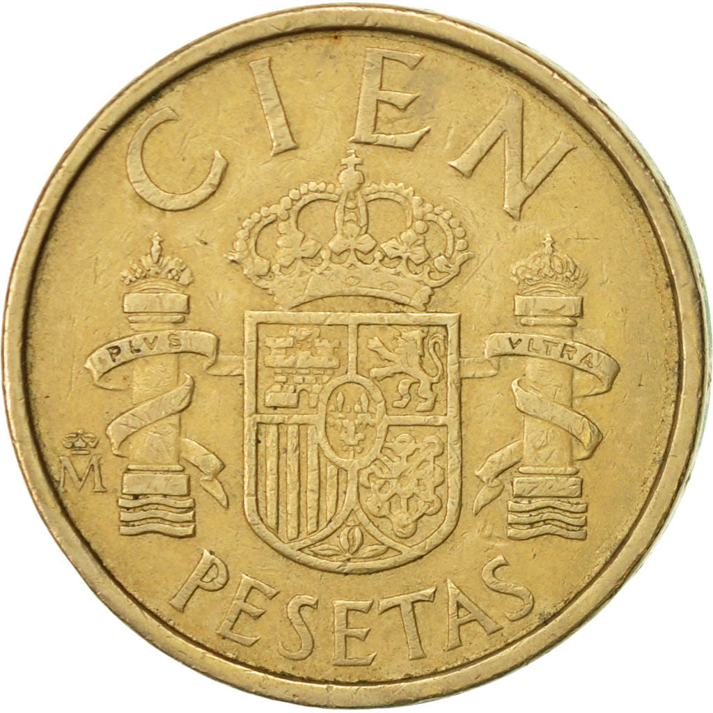 Monnaie, Espagne, Juan Carlos I, 100 Pesetas, 1989, Madrid, TTB
