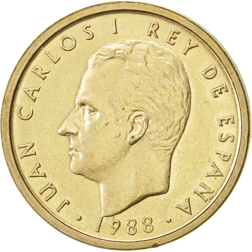 Moneda, España, Juan Carlos I, 100 Pesetas, 1988, Madrid, EBC, Aluminio -
